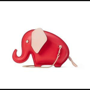 Kate Spade Elephant Crossbody in Red (Hot chili)